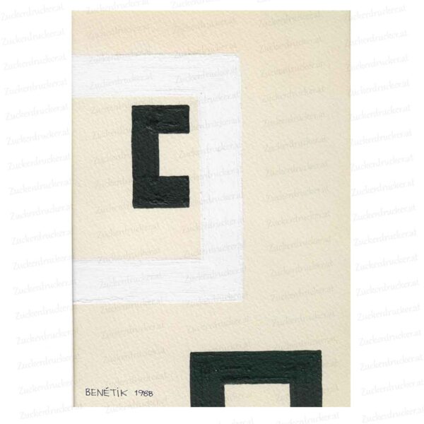 Abstraktes Kunstwerk von Rudi Benetik