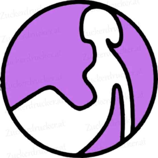 Dekorbuch-Jungfrau-klein Illustration des Sternzeichens Jungfrau