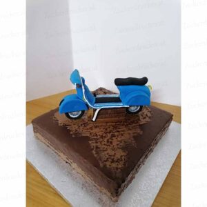 Handgemachtes Modell eines Motorrollers